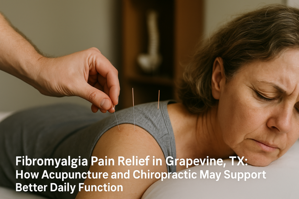 Fibromyalgia Pain Relief in Grapevine, TX: How Acupuncture and Chiropractic May Support Better Daily Function